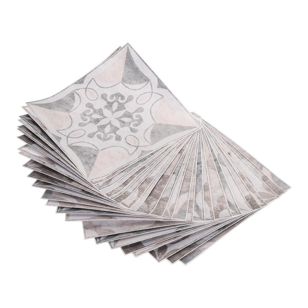24 szt. naklejki na płytki 15 x 15 cm wodoodporna, odporna na olej, retro, samoprzylepna naklejka ścienna do domu
