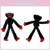 15" Black Poppy Playtime Huggy Wuggy Plush Toy Soft Stuffed Monster Kids Doll