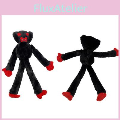 15" Black Poppy Playtime Huggy Wuggy Plush Toy Soft Stuffed Monster Kids Doll