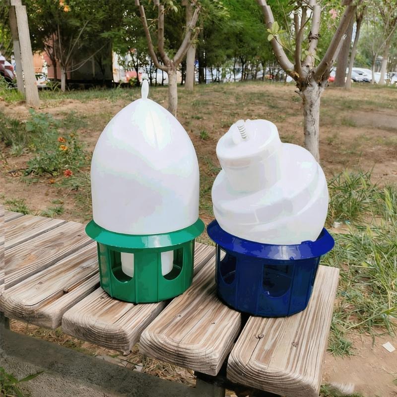 Automatic Pigeons Water Dispenser Auto Filling Gravities Drinking Bottles Leak Proof For Bird Cage