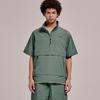 BARREL Unisex Activity Short Sleeve Woven Anorak Khaki (Bi2Uhmm21Kak)