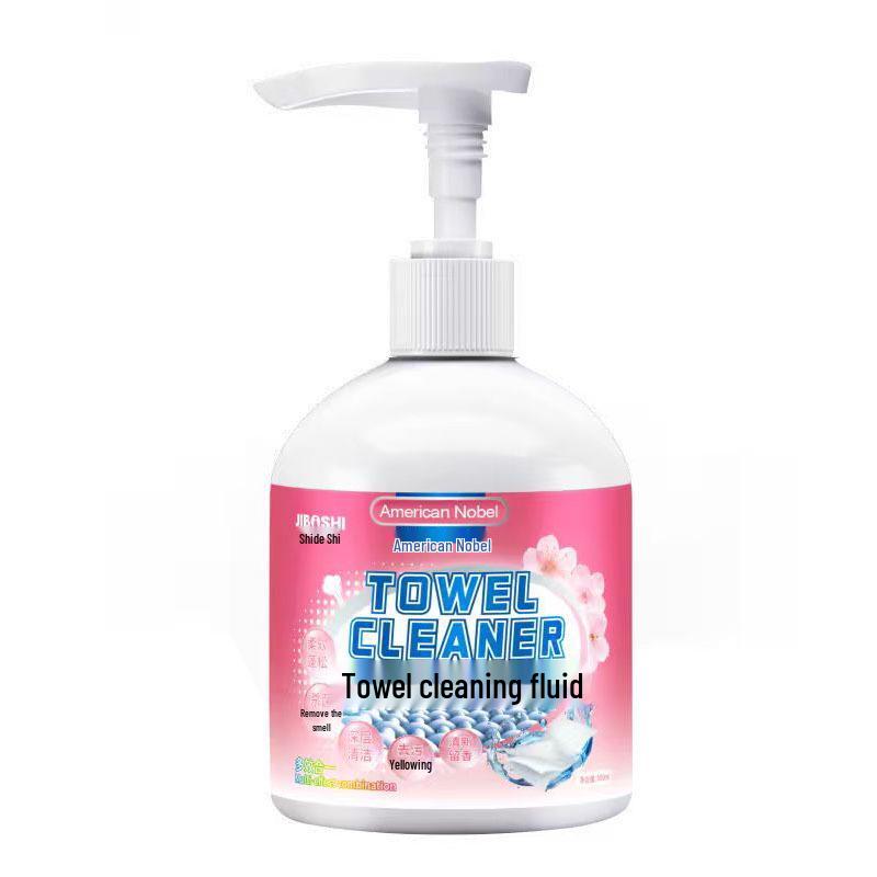 

Odor-Removing Towel Wash: Cleans and Deodorizes, Eliminates Yellowing and Stains, Ideal Household Detergent.