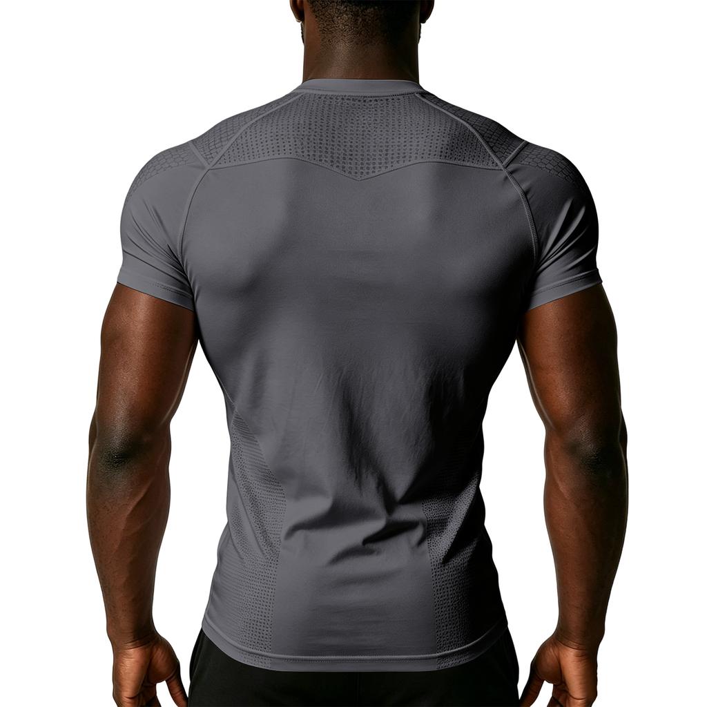 Men's Casual Athletic Short Sleeve T-Shirt for Gym and Everyday Wear