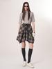 ATHPLATFORM Aw52Ps33 Check Volume G Shorts_Brown