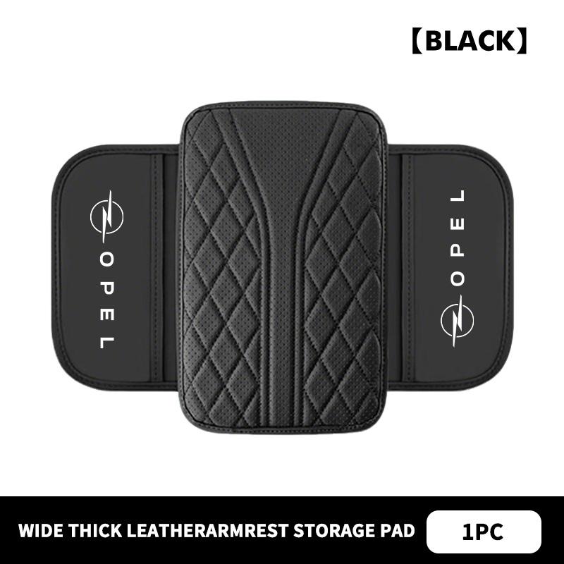 AAHE1 Car Armrest Box Cover Holder Storage Heightening Pad Cushion For Opel Insignia Corsa Grandland Antara Zafira Mokka Ampera