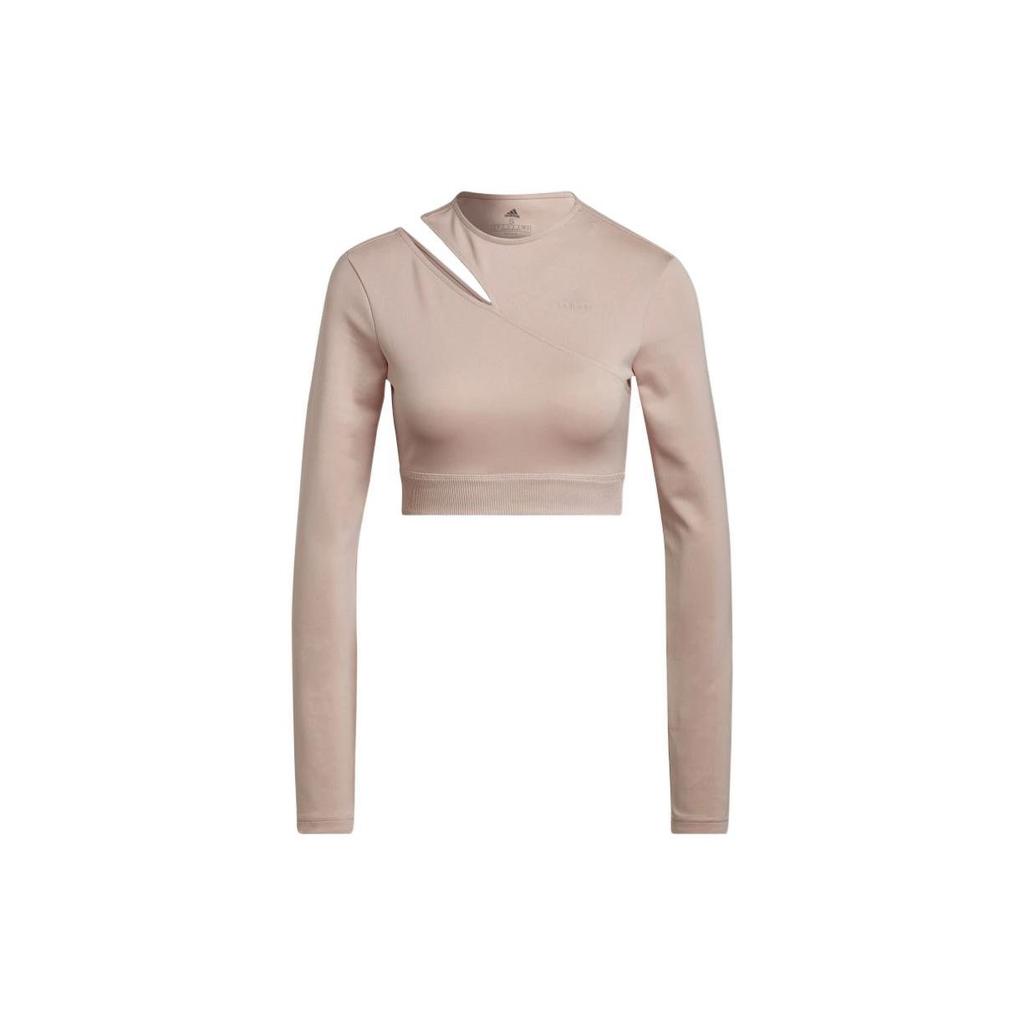 Adidas T Shirts Women's Pink Crew Neck Moderate Other HM3181