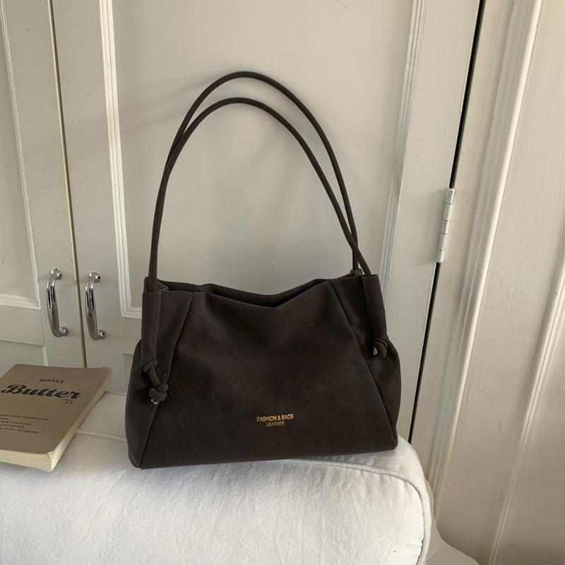 Fashion commuter large-capacity bag women's winter new college student class bag casual shoulder bag tote bag