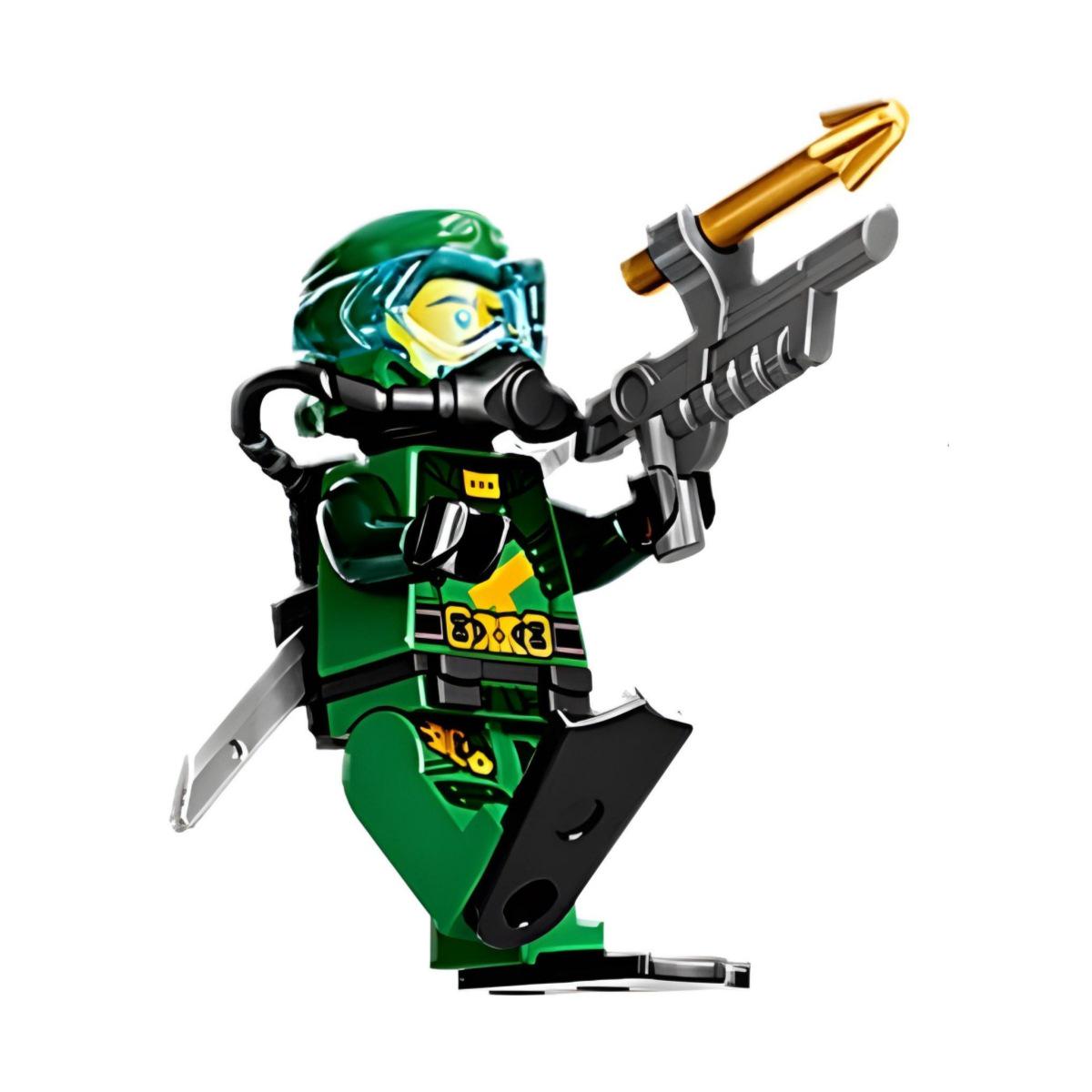 

Гидрокостюм Ниндзя Минифигурка Игрушка - Ллойд, Джей и Зейн Совместимые Строительные Блоки