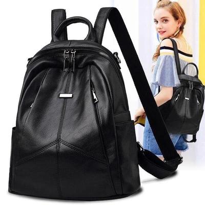 Umwandelbare Rucksack-Handtaschen aus Premium-Leder für Damen