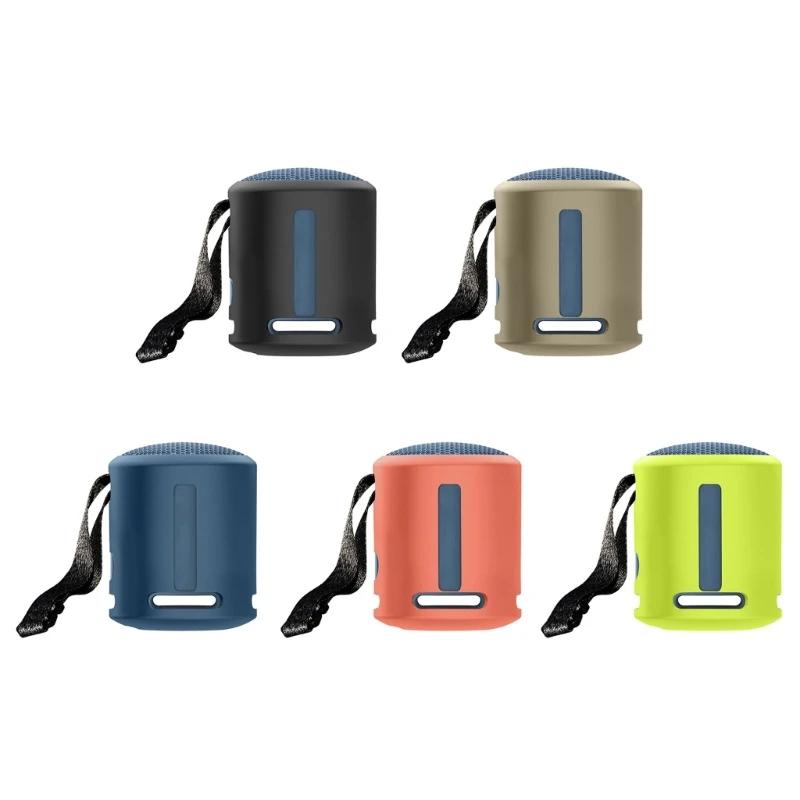 Adatto per Altoparlante Sony SRS-XB100 XB13 Custodia Protettiva in Silicone Anti-collisione E Anti-tocco Protezione Completa a 360°