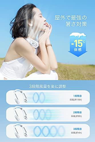 Neck Fan, Portable Fan [2024 Summer Model & Cooling Plate & LCD Display] Small Fan, Mini Fan, Portable Fan, Lightweight, Bladeless, 15db Quiet, Compac
