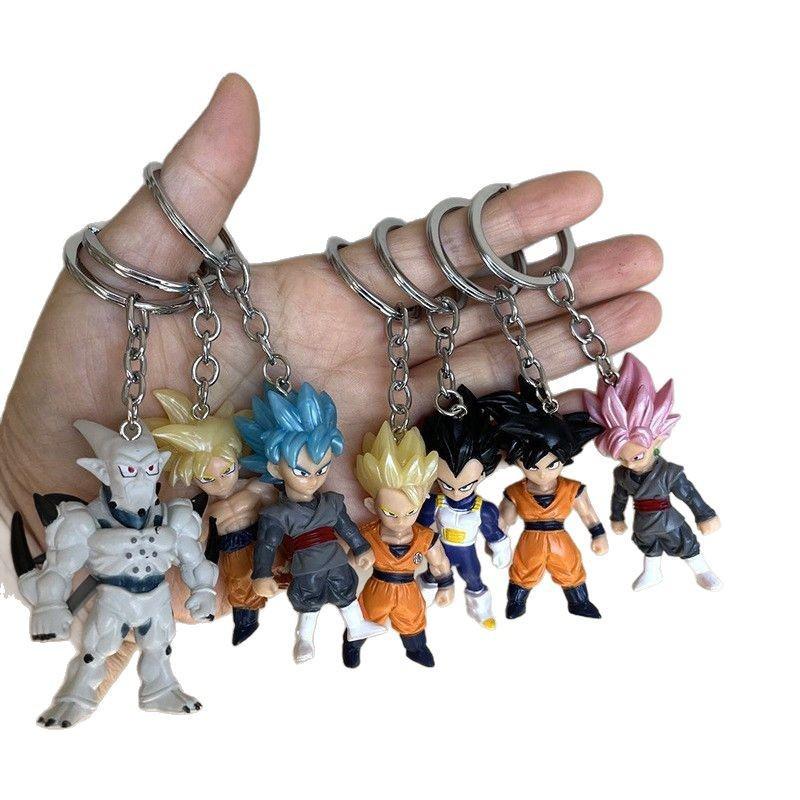 21 Styles Dragon Ball Keychain: Son Goku Metal Figure Pendant Ornament