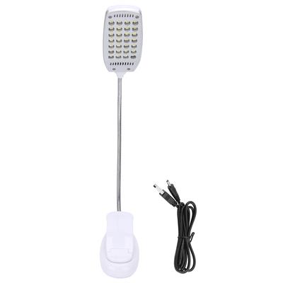 28LED Hohe Helligkeit 360 Grad Drehbarer Leseclip Tisch Schreibtischleuchte Lampe zum Schutz der Augen