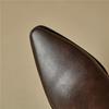 Women's low-heeled boots autumn and winter new European and American thick-heeled large-size Roman medium boots
