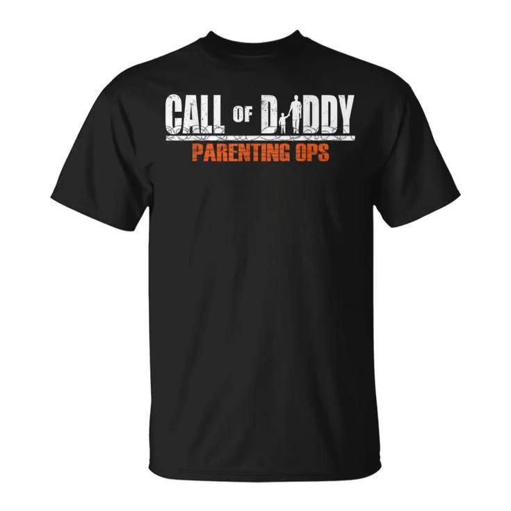 Call Of Daddy Parenting Ops Father s Day T-Shirt XL