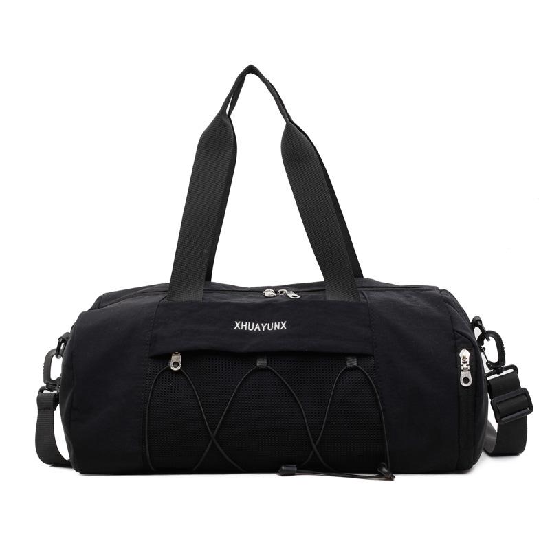 Bolsa de fitness gran capacidad bolsa de viaje de ocio compartimento independiente para zapatos de un solo hombro portátil bandolera equipaje