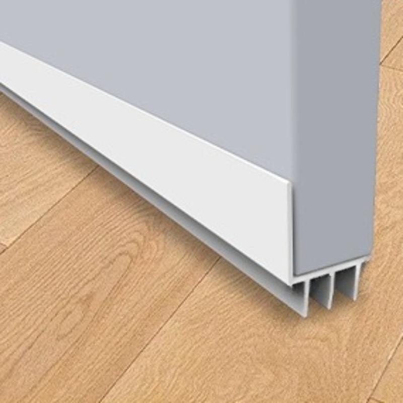Door Bottom Self Adhesive Seal Strip Windproof Soundproof Dustproof Gap Filler for Bedroom Bathroom Doors Door Gap Seal Strip