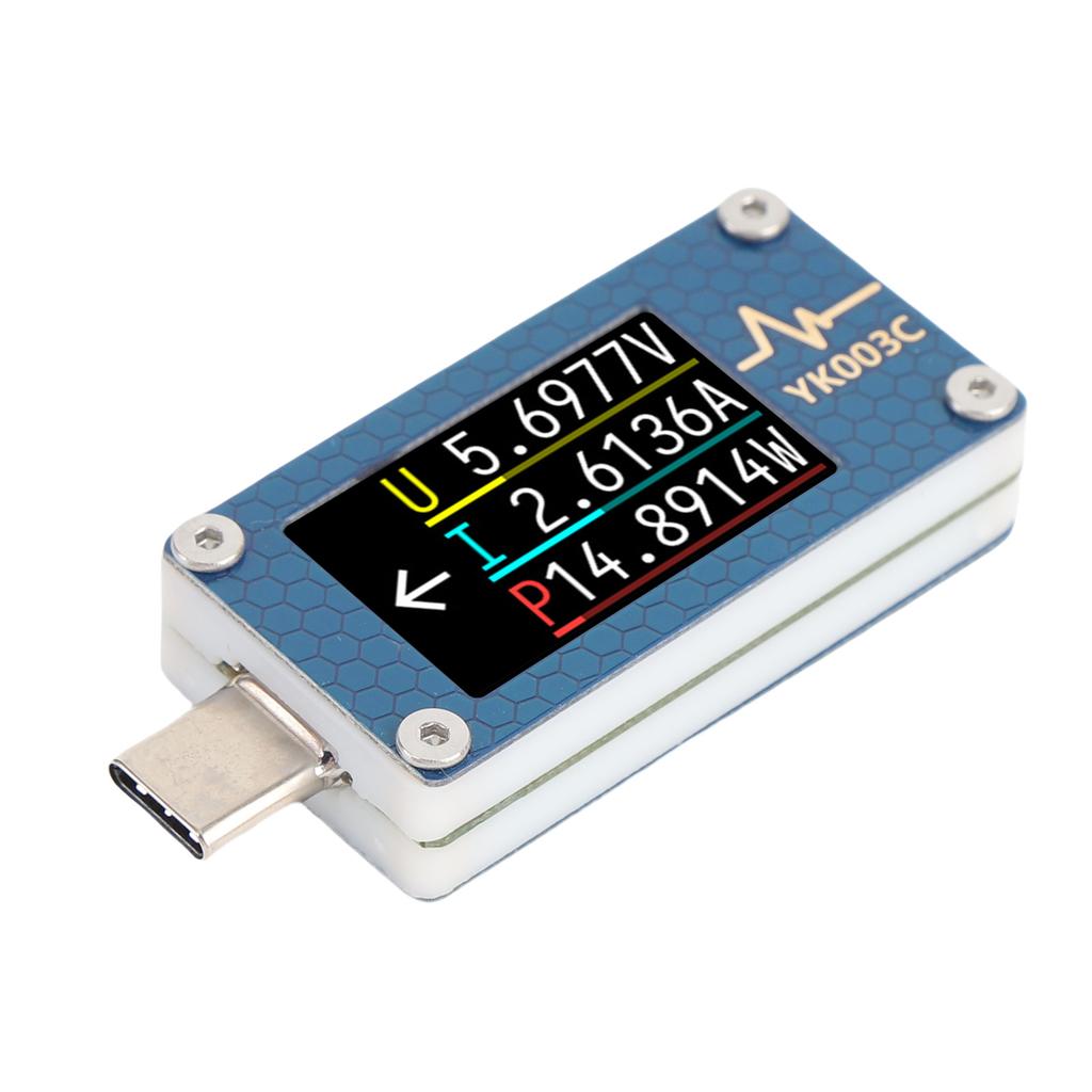Type C Tester 0 24V Voltage Measurement Data Cable Detection Portable USB C Multimeter