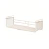 Wall Mounted Pull Out Storage Rack Under Shelf Storage Wall Wardrobe Storage Hanging Net Basket Metal Net Large Capacity