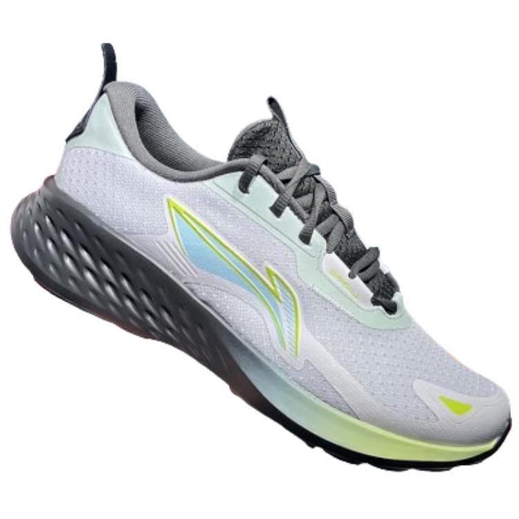 Li-Ning Módní Pohodlné Protiskluzové Odolné proti Opotřebení Nízké Neformální Běžecké Boty Unisex Tenisky Šedá Zelená Černá ARSU127-3