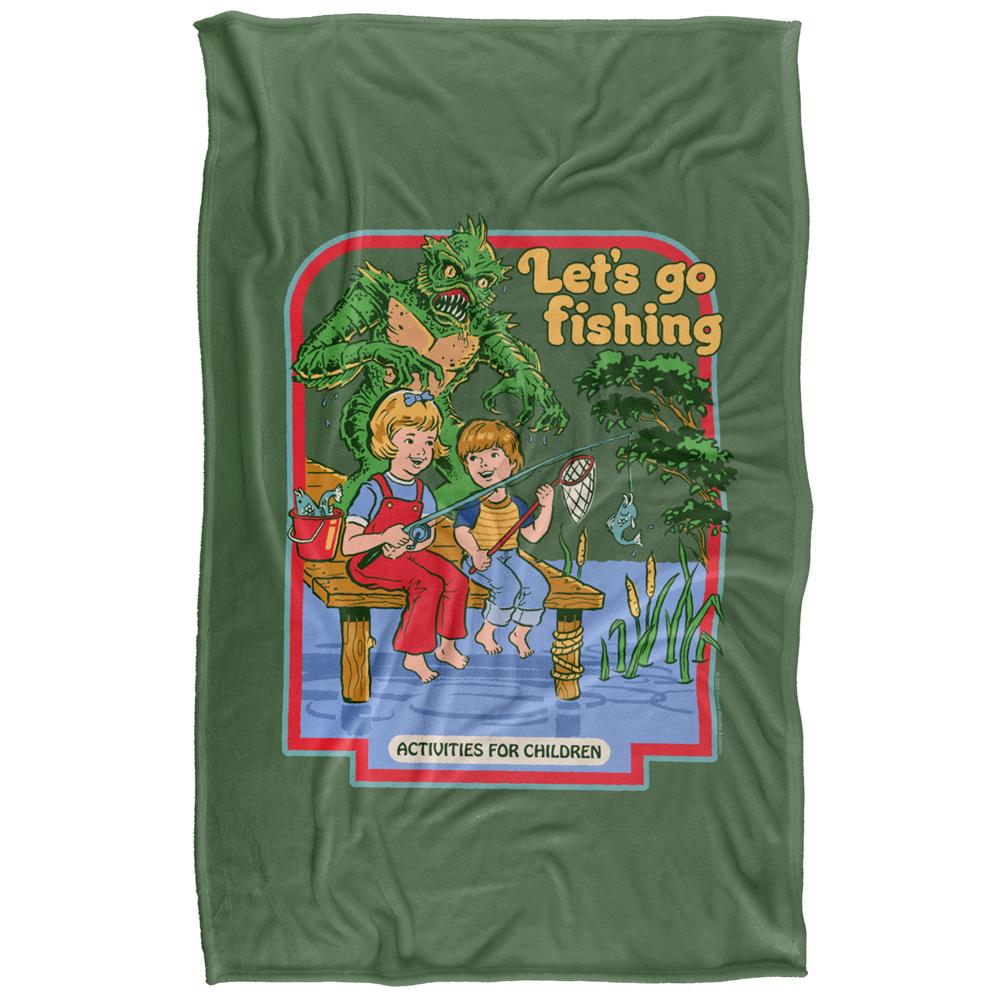 Steven Rhodes Let´s Go Fishing Soft Touch Blanket