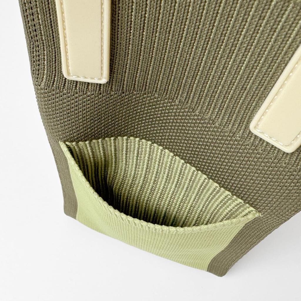 8586 SNOOPY Mini Tote Bag with Shoulder IP BR Silicone Handle Peanuts9E [Rootote] (01 Beige)