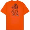 Nike Graphic Print Crew Neck Short Sleeve T-Shirt Men Tops Orange DJ5807-817