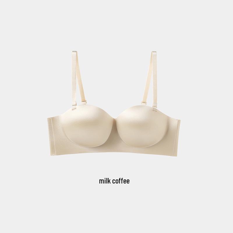 

Беспроводной бюстье мишка женское нижнее белье со съемными бретелями - Мягкий подъем и Нескользящая поддержка Extra Large