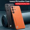 Funda for Nubia Red Magic 10 Pro Plus Case Luxury Fiber Texture PU-Leather Protection Back Cover Capa for RedMagic 10 Pro+ Cases