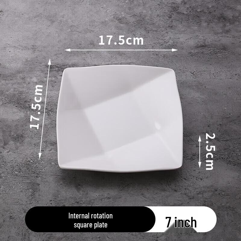 

Durable Melamine Commercial Fast Food Plate