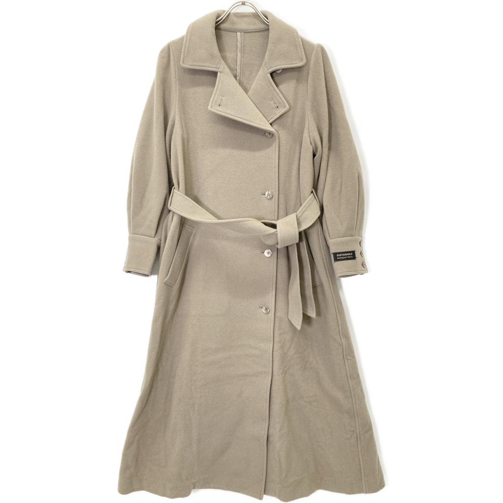 AMERI Excellent Condition 01020730570 POOFY FLARE LONG COAT Coat S BrownUsed