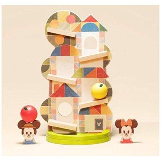 

Disney KIDEA SLOPE Mickey Friends Minnie Mouse Building Blocks Wooden Toy Educational Toy for Boys and Girls Pretend Play Gift TYKD00604 &