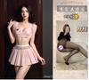 Sexy lingerie nurse sweet bow halter female sex pajamas cosplay uniform suit underwear