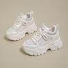 Fashion Little Dad Shoes Women 025 Summer New Mesh Breathable Platform Heightened Casual Sports Shoes Versatile and Light