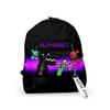 Classic Novelty Alphabet Lore Backpacks Boys/Girls Pupil School Bags 3D Print Keychains Oxford Waterproof Cute Small Backpacks