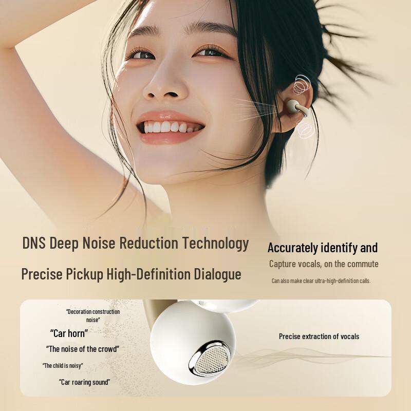 iKF Pet Clip Open-Ear Clip Bluetooth Earbuds