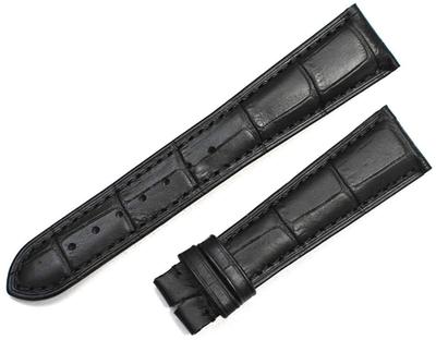 King Breguet Compatible Watch Embossed Crocodile Leather [Import Original] Band, Strap, Black, 21/16mm, Non-Original