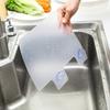 Multi-Functional Sink Anti-Splash Board with Double Suction Cup Dish Washing Countertop Spill Protector for Food Prep