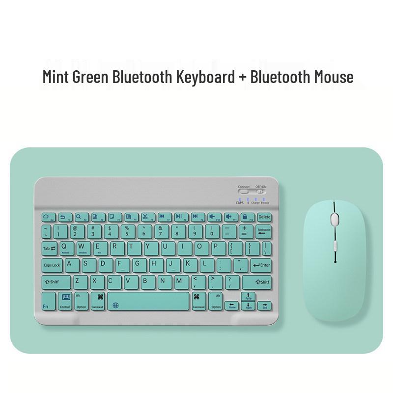 Universelle drahtlose Bluetooth-Tastatur und -Maus für Tablets, Telefone und iPads