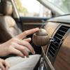 Wooden Essential Oil Diffuser Small Round Egg Diffuser Mini Advanced Natural Fragrance Diffuser Suitable for Cars and Families