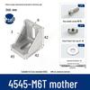 Aluminum 90° Corner Bracket Connector for 4040/2020/3030 Profiles