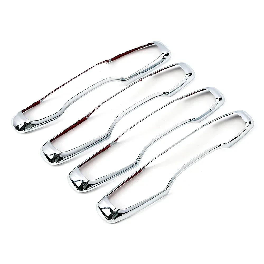 Car Upgrade Chrome Silver Chromium Styling Handle cover trim strip For Volvo XC60 XC90 S90 V90 2018-2025 Accessories
