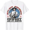 Riley Green Cowboy As it Gets Logo T-shirt