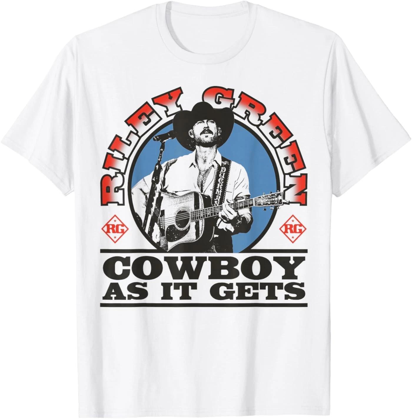 Riley Green Cowboy As it Gets Logo T-Shirt 3XL