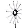 36in LED Video Light Bar Detachable Brightness Adjustable Folding Fill Light for Studio Photography 100‑240V UK Plug
