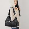 Folded tote bag women's large capacity shoulder messenger bag