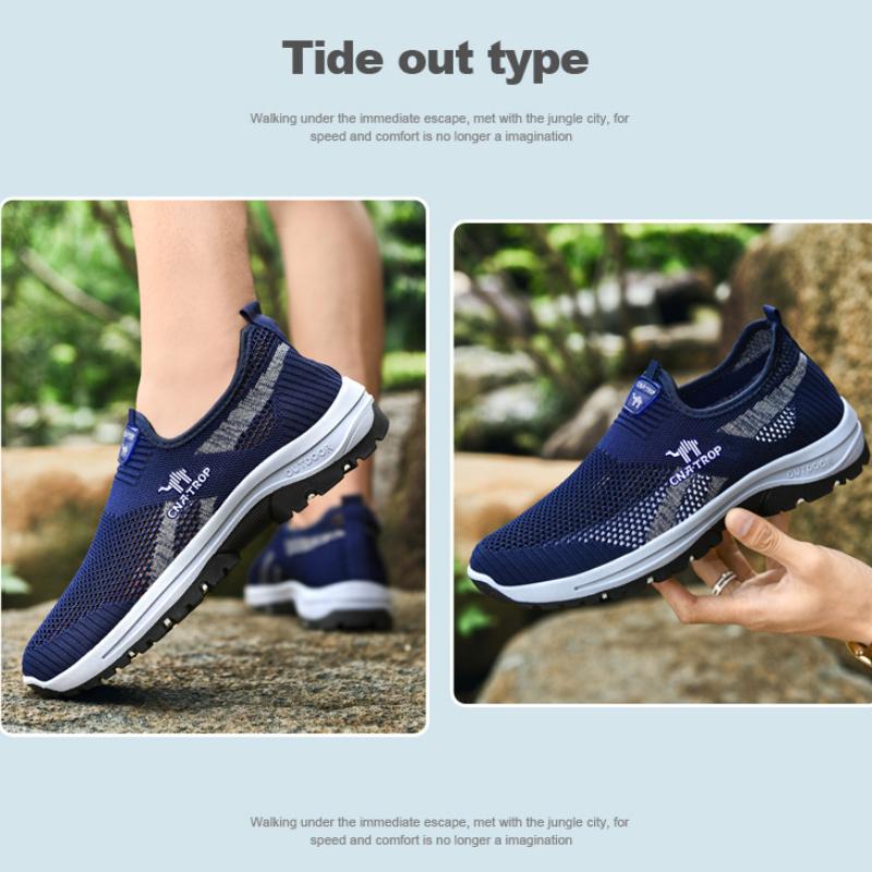 Модные дышащие сетчатые кроссовки — фото 6