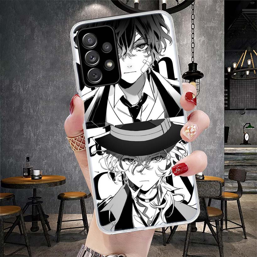 

Чехол для телефона Bungo Stray Dogs Double Black Для Samsung Galaxy A13 A14 A15 A16 A17 A53 A54 A55 A56 A57 A33 A34 A35 A36 A37 A23 A24 Samsung A33