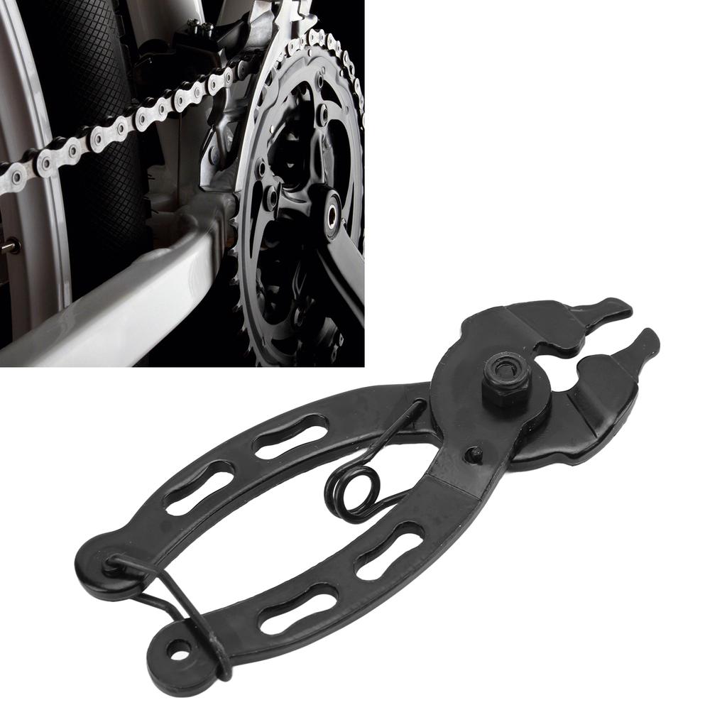 Clește 5 în 1 pentru lanț de bicicletă, Clește pentru zale, Instrument de reparare link rapid pentru lanț de bicicletă, Accesorii, 10 viteze, Argintiu