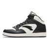 Anta Comfortable Non-Slip Shock Absorbing Wear-Resistant High-Top Sneakers Men Sneakers Ivory-White Black 912348087-4